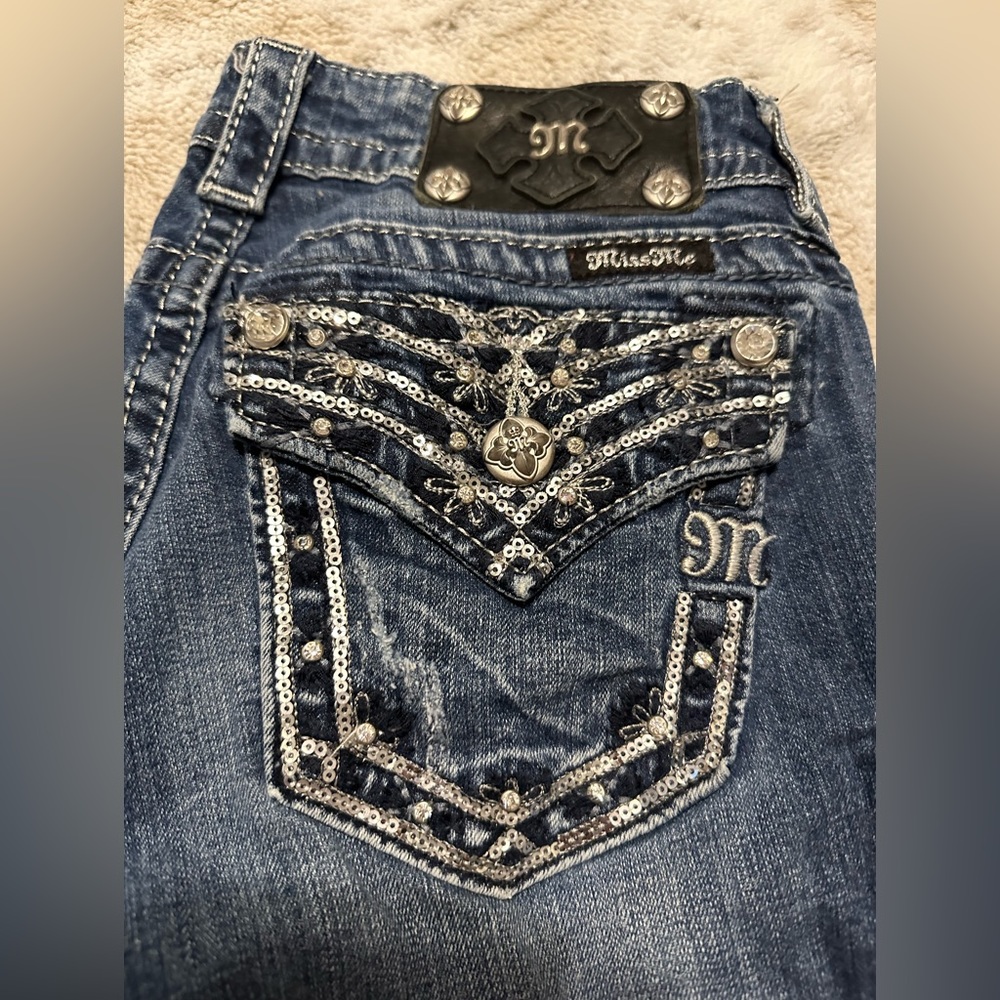 💜miss me jeans. Low rise bootcut